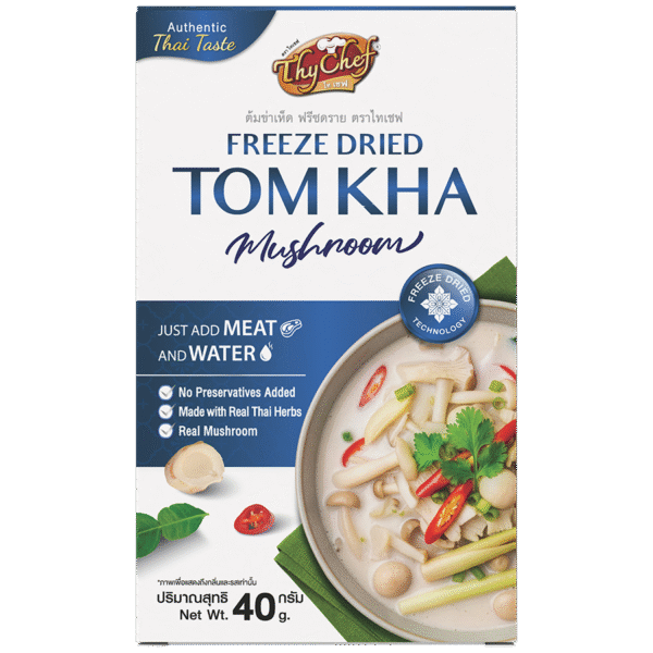 ต้มข่า, Tom Kha, แกงก้อนฟรีซดราย, Freeze Dried Curry, ไทเชฟ, Thychef