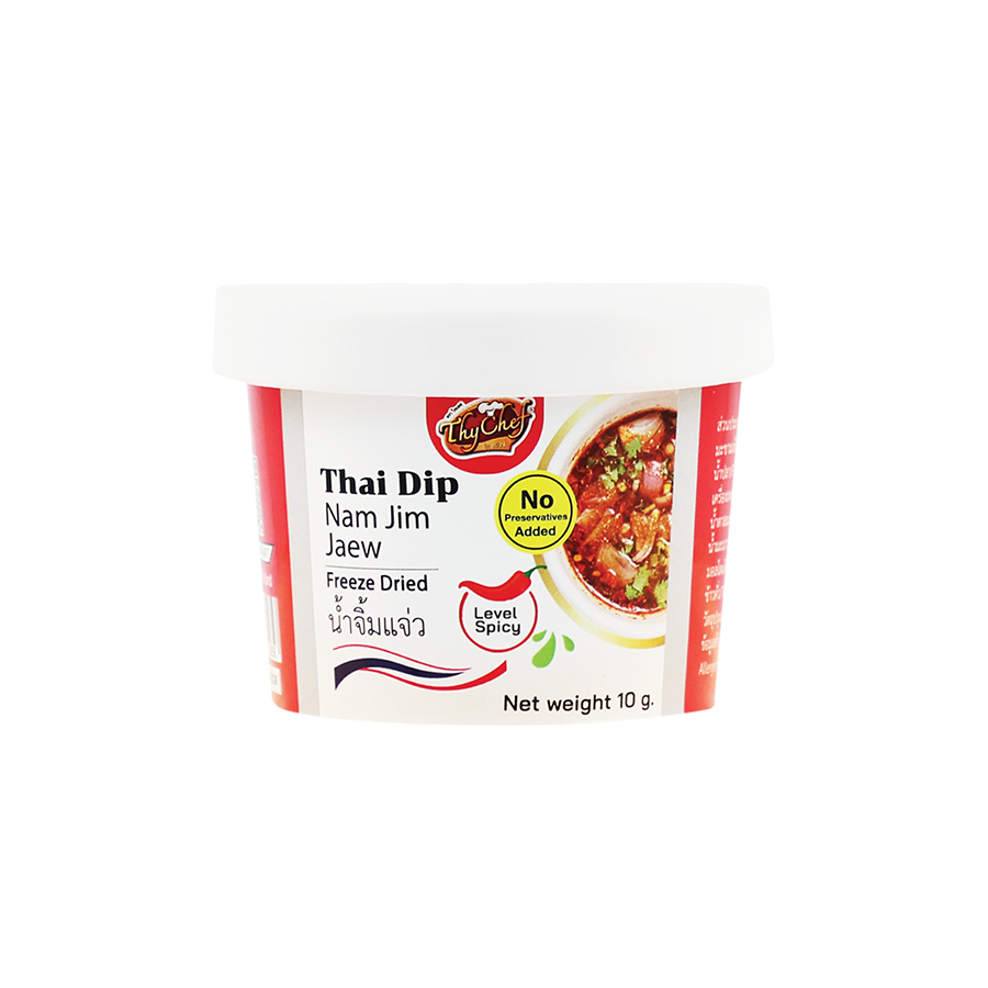 น้ำจิ้มแจ่ว, Nam Jim Jaew, น้ำจิ้มฟรีซดราย, Freeze Dried Dip, ไทเชฟ, Thychef